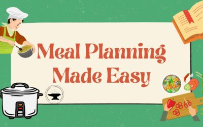 Meal Planning for the Busy Homeschool Family